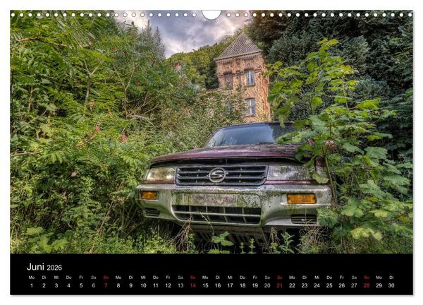 Produktbild: Rostlauben - vergessene Klassiker (Wandkalender 2026 DIN A3 quer), CALVENDO Monatskalender