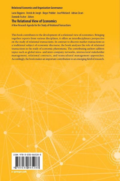 Produktbild: The Relational View of Economics