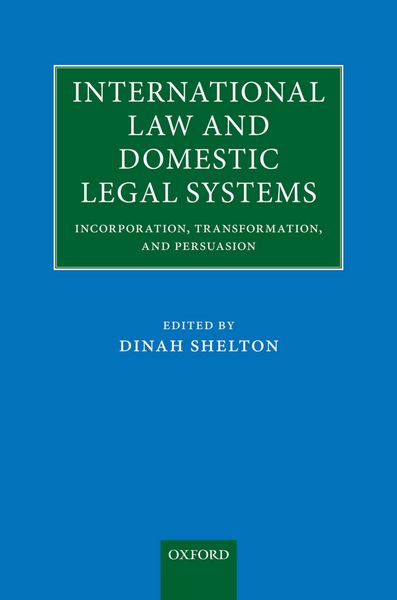 Produktbild: International Law and Domestic Legal Systems