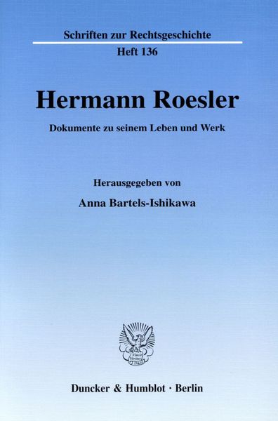Produktbild: Hermann Roesler.