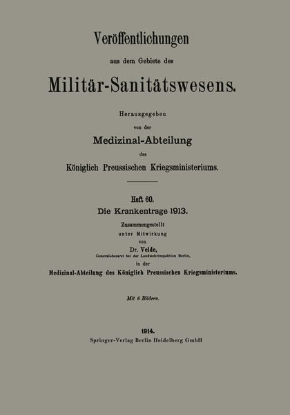 Produktbild: Die Krankentrage 1913