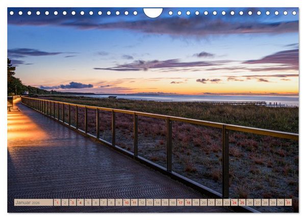 Produktbild: Zingst - die Ostsee von ihrer sch&ouml;nsten Seite (Wandkalender 2026 DIN A4 quer), CALVENDO Monatskalender