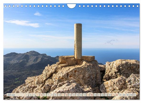 Produktbild: Tramuntana Trekking - Wandern auf Mallorca (Wandkalender 2026 DIN A4 quer), CALVENDO Monatskalender
