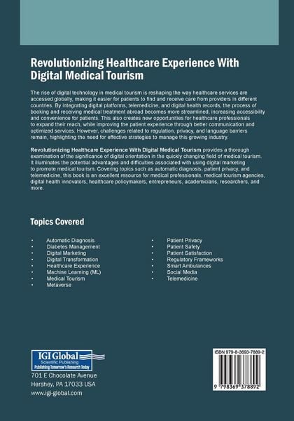 Produktbild: Revolutionizing Healthcare Experience With Digital Medical Tourism