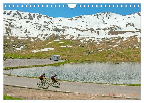 Produktbild: Sonne in den Speichen - Faszination Rennrad (Wandkalender 2026 DIN A4 quer), CALVENDO Monatskalender