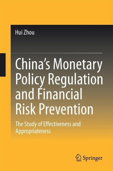 Produktbild: China's Monetary Policy Regulation and Financial Risk Prevention