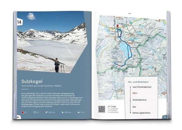 Produktbild: KOMPASS &Ouml;ffi Skitouren Nordtirol