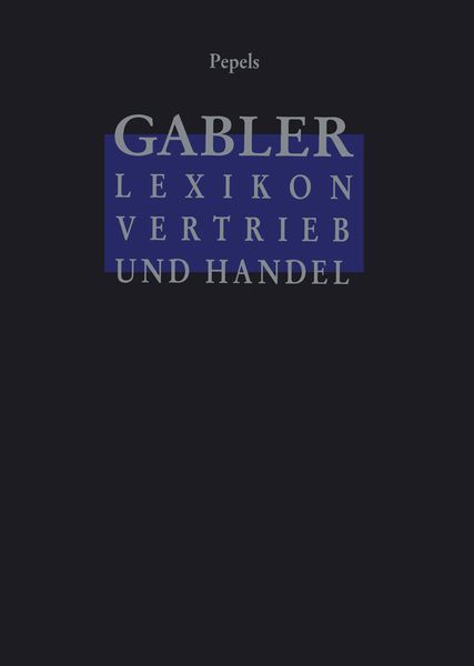 Produktbild: Gabler Lexikon Vertrieb und Handel