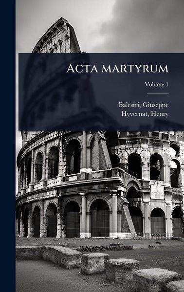 Produktbild: Acta martyrum