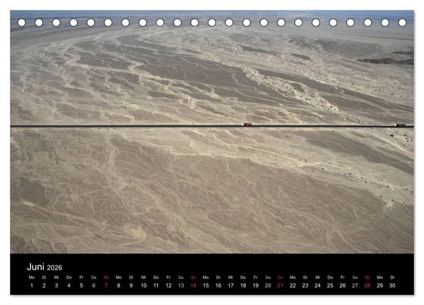 Produktbild: Peru &ndash; unterwegs (Tischkalender 2026 DIN A5 quer), CALVENDO Monatskalender