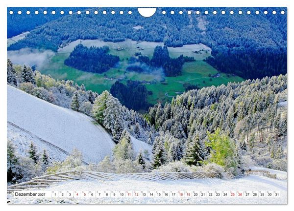 Produktbild: S&uuml;dtirol, das Ultental Traumhafte Landschaften (Wandkalender 2027 DIN A4 quer), CALVENDO Monatskalender