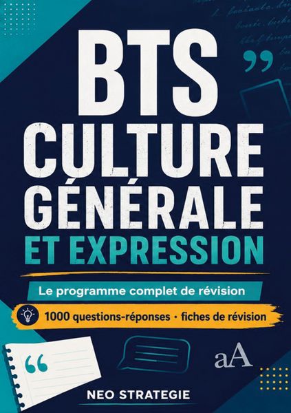 Produktbild: BTS CULTURE G&Eacute;N&Eacute;RALE ET EXPRESSION. Le programme complet de r&eacute;vision