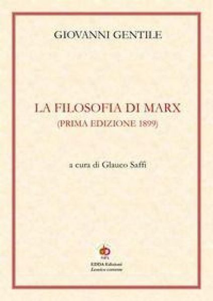 Produktbild: La filosofia di Marx