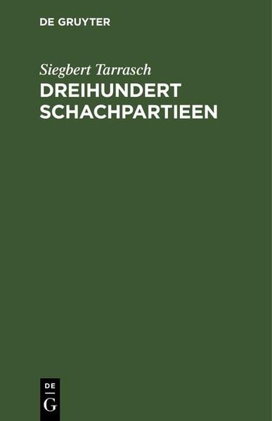 Produktbild: Dreihundert Schachpartieen