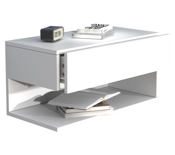 Produktbild: Wandschublade Wand H&auml;nge Nachttisch Usal XL 60cm