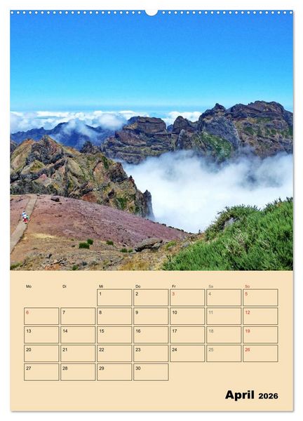 Produktbild: Abenteuer Madeira (Wandkalender 2026 DIN A2 hoch), CALVENDO Monatskalender