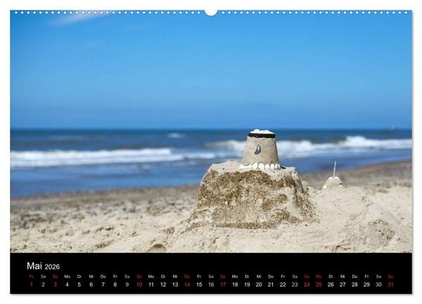 Produktbild: D&auml;nemarks Nordseek&uuml;ste (Wandkalender 2026 DIN A2 quer), CALVENDO Monatskalender