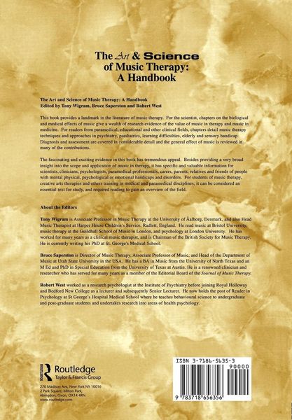 Produktbild: Art & Science of Music Therapy