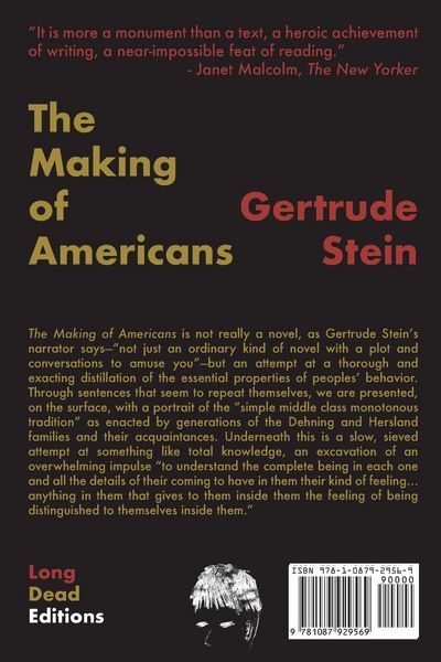 Produktbild: The Making of Americans