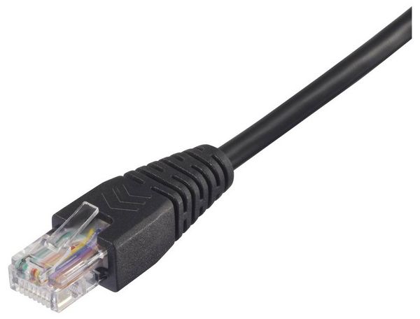 Produktbild: Renkforce RJ45 Netzwerk Adapterkabel [1x RJ45-Stecker 8p8c - 1x Klemmanschluss] 30cm Schwarz