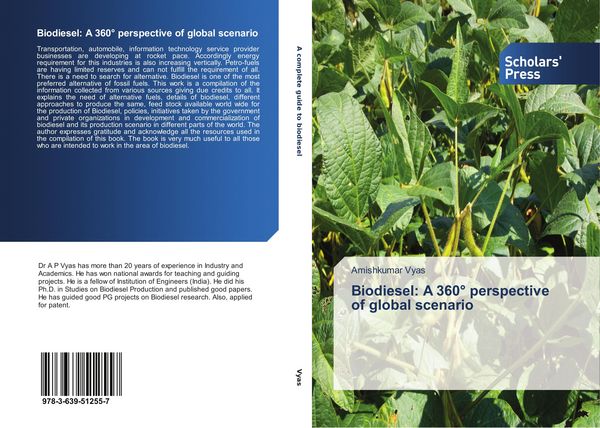 Produktbild: Biodiesel: A 360&deg; perspective of global scenario