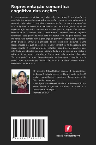 Produktbild: Representa&ccedil;&atilde;o sem&acirc;ntica cognitiva das ac&ccedil;&otilde;es