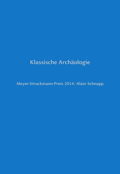 Produktbild: Klassische Arch&auml;ologie