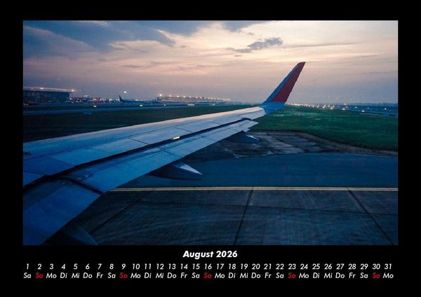 Produktbild: Flugzeuge 2026 Fotokalender DIN A3