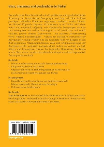 Produktbild: Islam, Islamismus und Geschlecht in der T&uuml;rkei