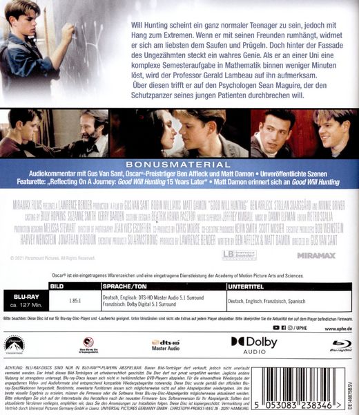 Produktbild: Good Will Hunting