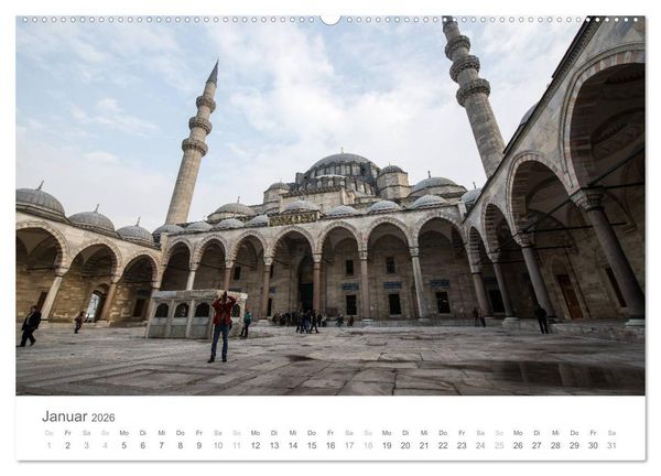 Produktbild: Istanbul - zwischen Okzident und Orient (hochwertiger Premium Wandkalender 2026 DIN A2 quer), Kunstdruck in Hochglanz