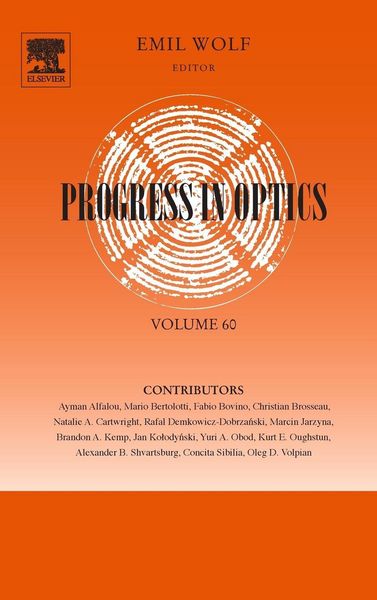 Produktbild: Progress in Optics