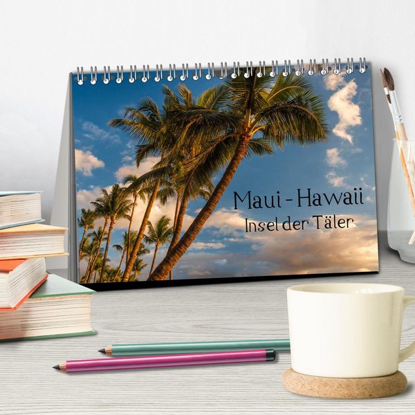 Produktbild: Maui Hawaii - Insel der T&auml;ler (Tischkalender 2026 DIN A5 quer), CALVENDO Monatskalender