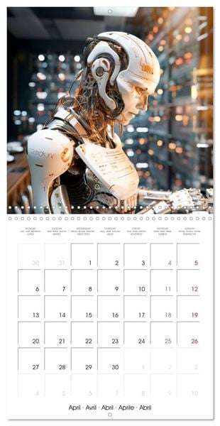Produktbild: AI Real thrill (Wall Calendar 2026 12 &times; 12 Inch) CALVENDO 12 Month Wall Calendar