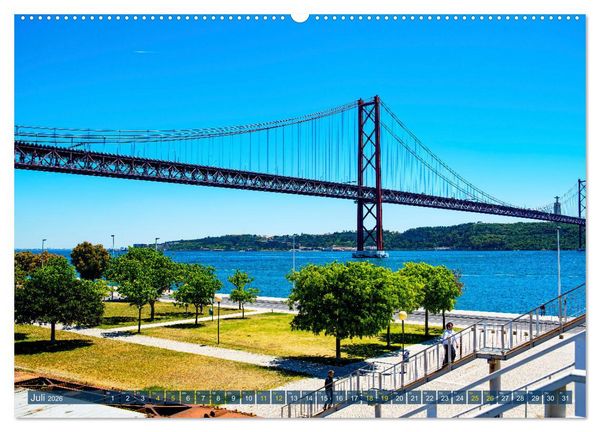 Produktbild: Lissabon eine faszinierende Stadt (Wandkalender 2026 DIN A2 quer), CALVENDO Monatskalender