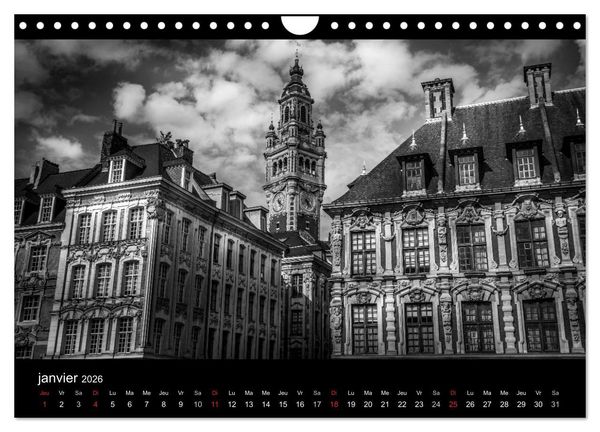 Produktbild: Le Vieux Lille (Calendrier mural 2026 DIN A4 vertical), CALVENDO calendrier mensuel