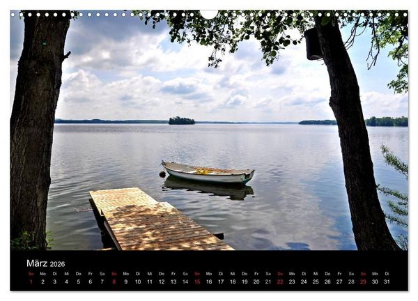Produktbild: Pl&ouml;n - die Stadt am See (Wandkalender 2026 DIN A3 quer), CALVENDO Monatskalender