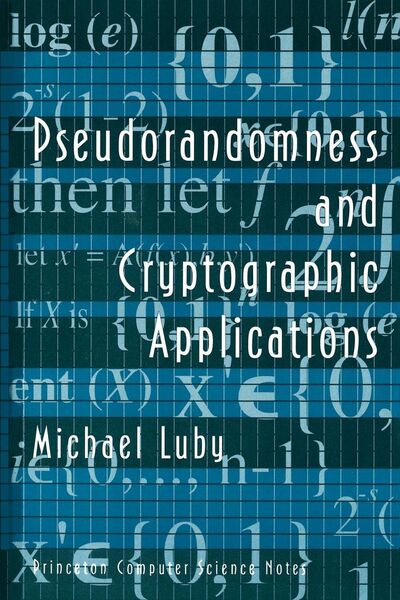 Produktbild: Pseudorandomness and Cryptographic Applications