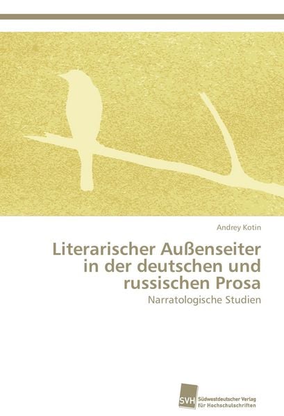 Produktbild: Literarischer Au&szlig;enseiter in der deutschen und russischen Prosa