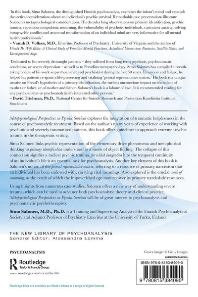 Produktbild: Metapsychological Perspectives on Psychic Survival