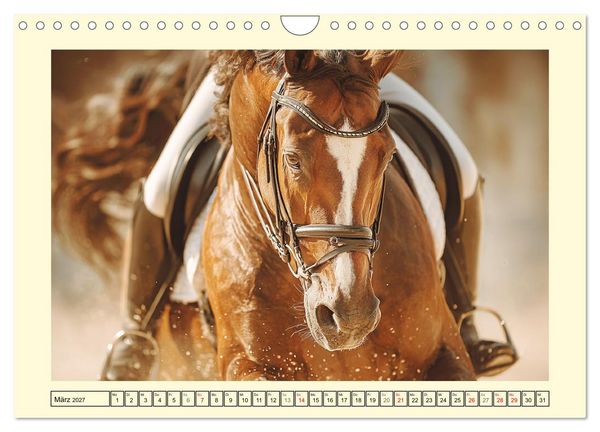 Produktbild: Pferdesport Impressionen. Eleganz, Kraft und Vertrauen (Wandkalender 2027 DIN A4 quer), CALVENDO Monatskalender