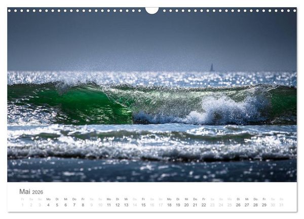 Produktbild: Amrum - Nordseeinsel im Wechsel der Gezeiten (Wandkalender 2026 DIN A3 quer), CALVENDO Monatskalender