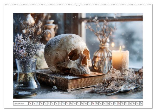 Produktbild: Schatten der Zeit (Wandkalender 2026 DIN A2 quer), CALVENDO Monatskalender