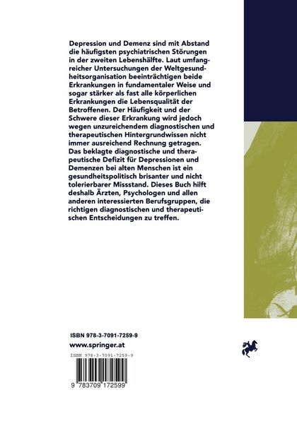 Produktbild: Depression und Demenz im Alter