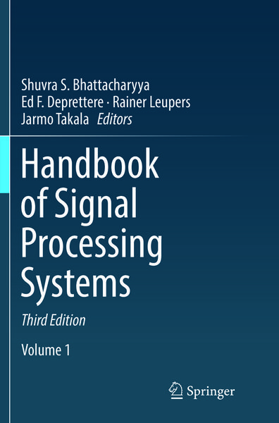 Produktbild: Handbook of Signal Processing Systems
