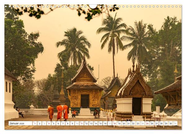 Produktbild: S&uuml;dostasien - Laos (Wandkalender 2026 DIN A3 quer), CALVENDO Monatskalender