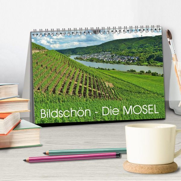 Produktbild: Bildsch&ouml;n - Die Mosel (Tischkalender 2026 DIN A5 quer), CALVENDO Monatskalender