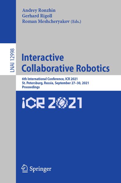 Produktbild: Interactive Collaborative Robotics