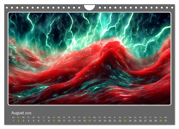 Produktbild: Energiefantasien (Wandkalender 2026 DIN A4 quer), CALVENDO Monatskalender