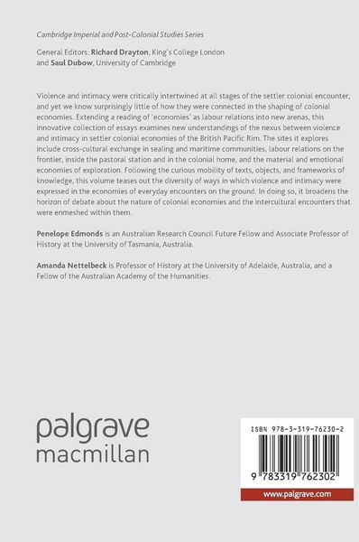 Produktbild: Intimacies of Violence in the Settler Colony